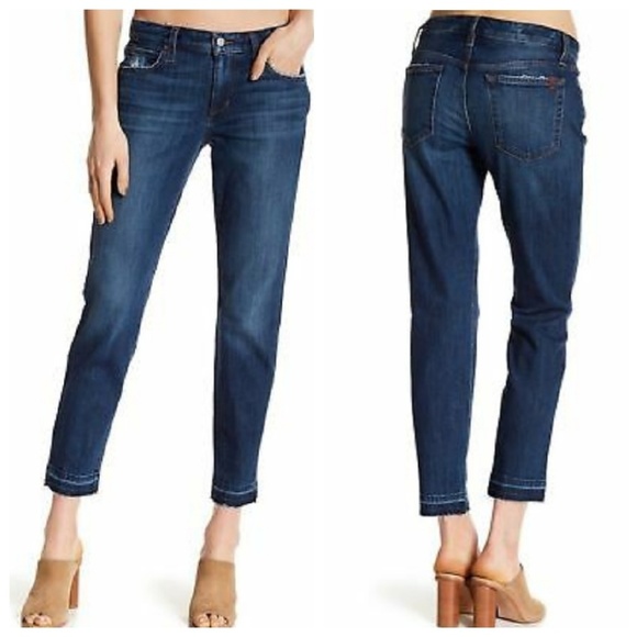 Joe's Jeans Denim - Joe's Boyfriend Ankle Slim Jeans in Fern